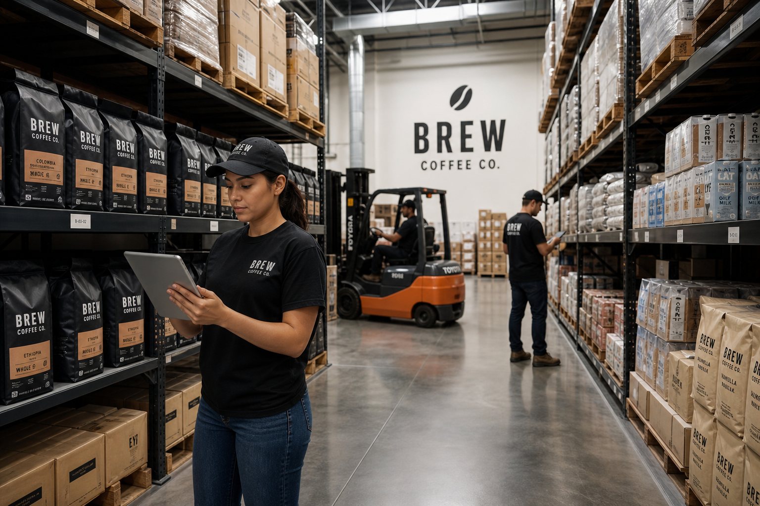 Ristocco warehouse and logistics team